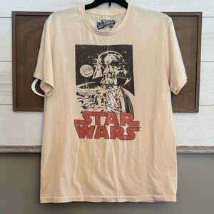 Star Wars Old Navy Collectibles Beige Graphic Tee